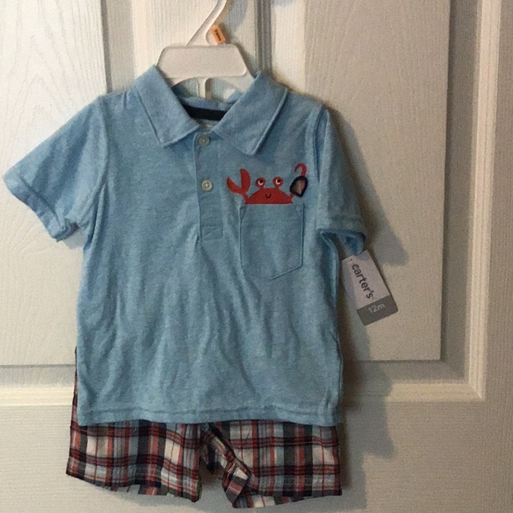 New Boys 2 Piece Short Set